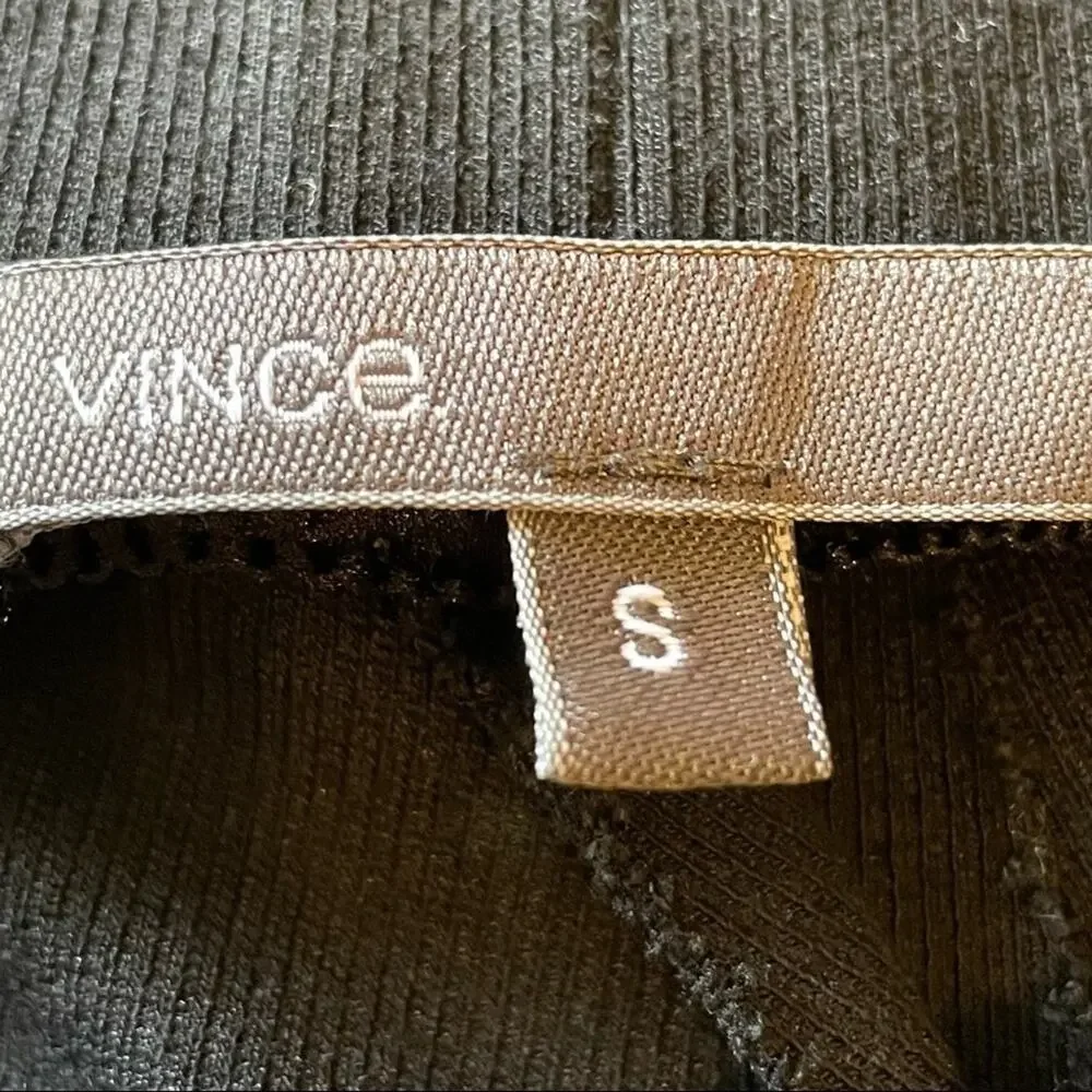 Vince‎ Black Knit Leggings Size Small